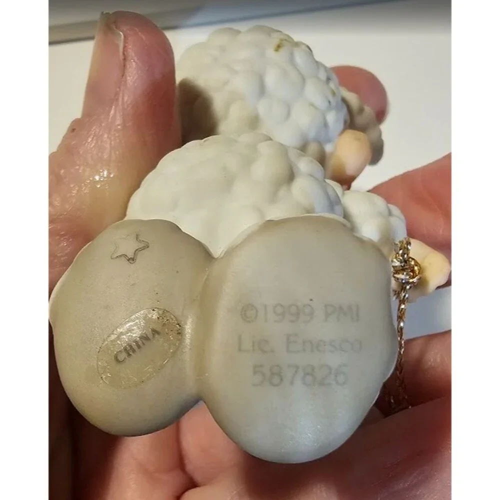 Precious Moments Baby's First Christmas Figurine 587826 Ornament Collectible '99
